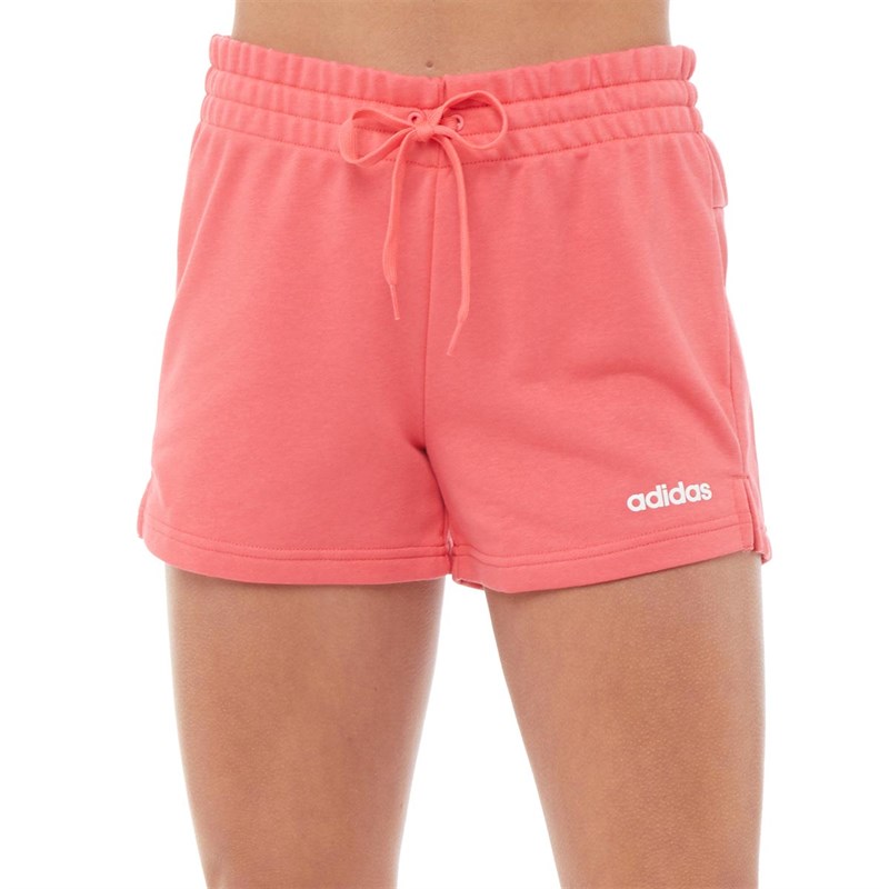 Buy adidas Womens Essentials Plain Shorts Prism Pink