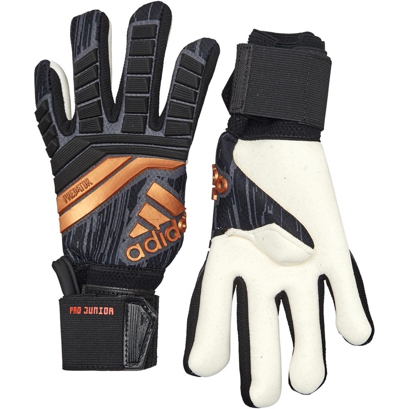 Buy adidas Junior Predator Pro Goalkeeper Gloves Black/Solar Red/Copper