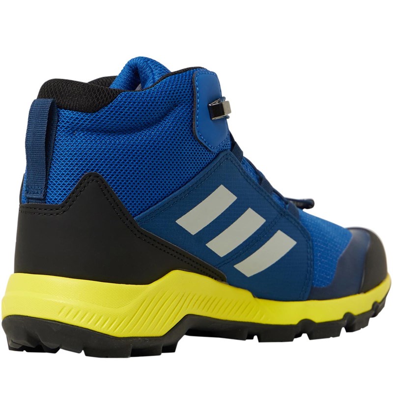 Buy adidas Junior Boys Terrex Mid Gore Tex Hiking Shoes Blue Beauty