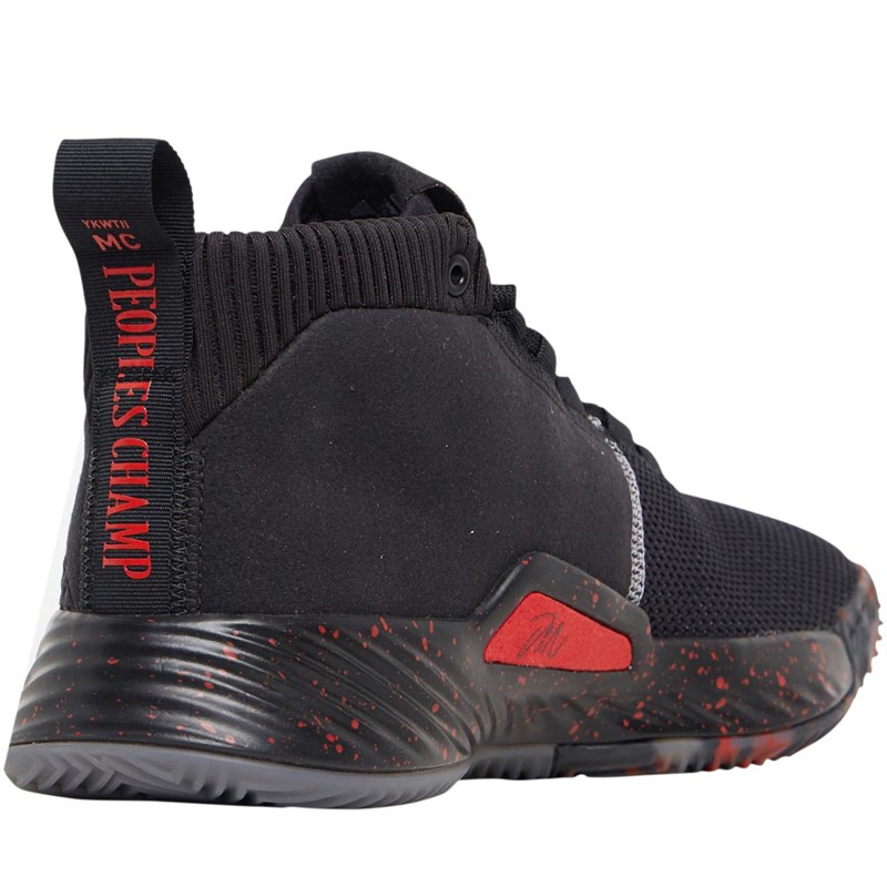 Buy Adidas Mens Dame 5 Peoples Champ Basketball Shoes Core Black/Grey