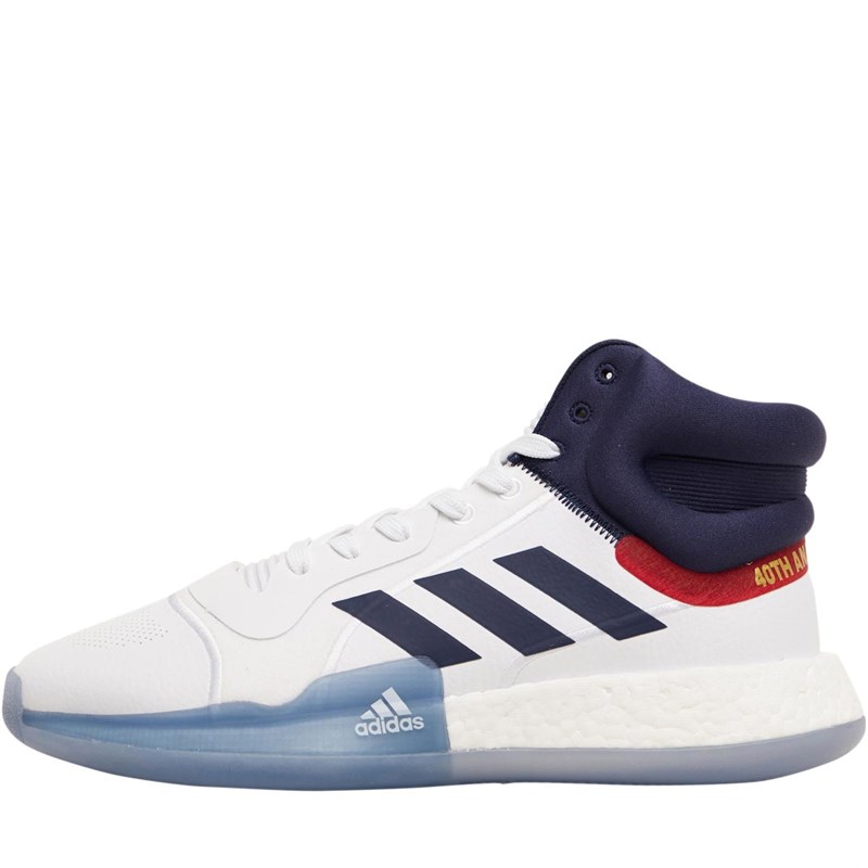 Buy adidas Mens Marquee Boost Basketball Shoes Footwear White