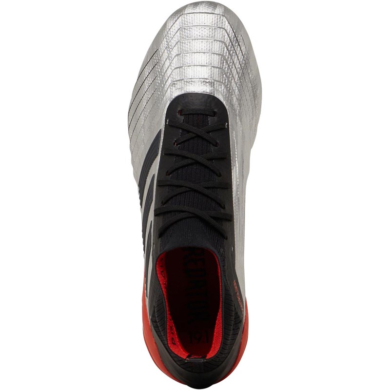 Buy adidas Mens Predator 19.1 SG Soft Ground Football Boots Silver