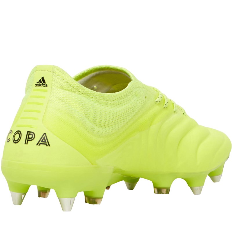 Buy adidas Mens Copa 19.1 SG Soft Ground Football Boots Safety Yellow/Core Black/Safety Yellow