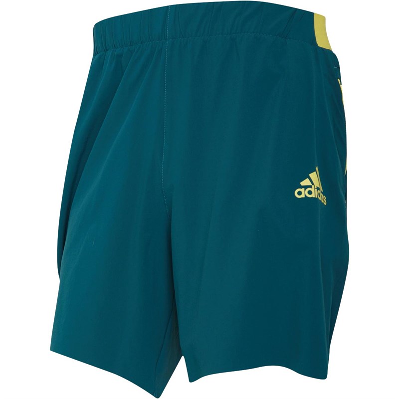 Buy adidas Mens Running Shorts Mystery Green