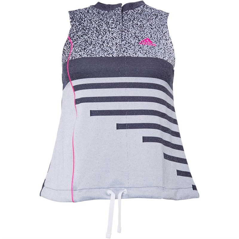 Buy adidas Womens Seasonal Tennis Tank Top White/Legend Ink