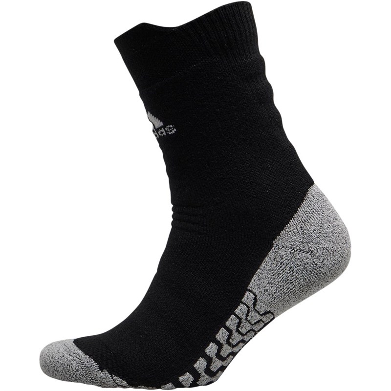 Buy adidas Alphaskin Traxion Maximum Cushioning Crew Socks Black/White