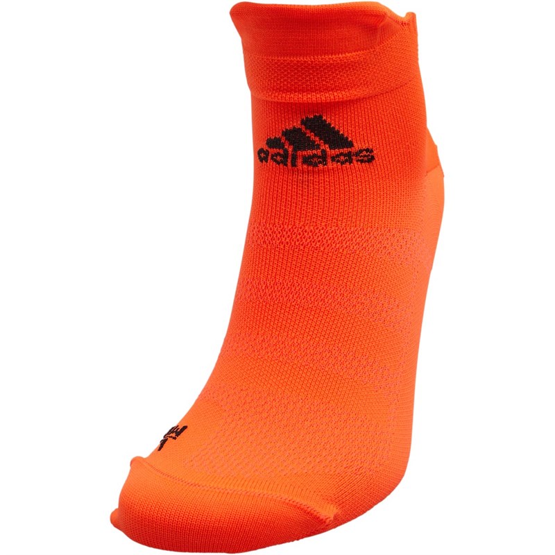 Buy adidas Alphaskin Ultralight Ankle Socks SemiSolar Orange/Black