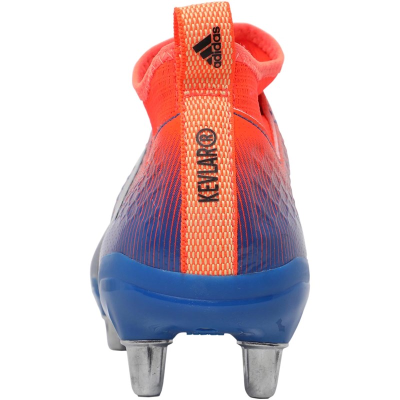 Buy adidas Mens KAKARI XKEVLAR 2 SG Soft Ground Rugby Boots Blue/Core