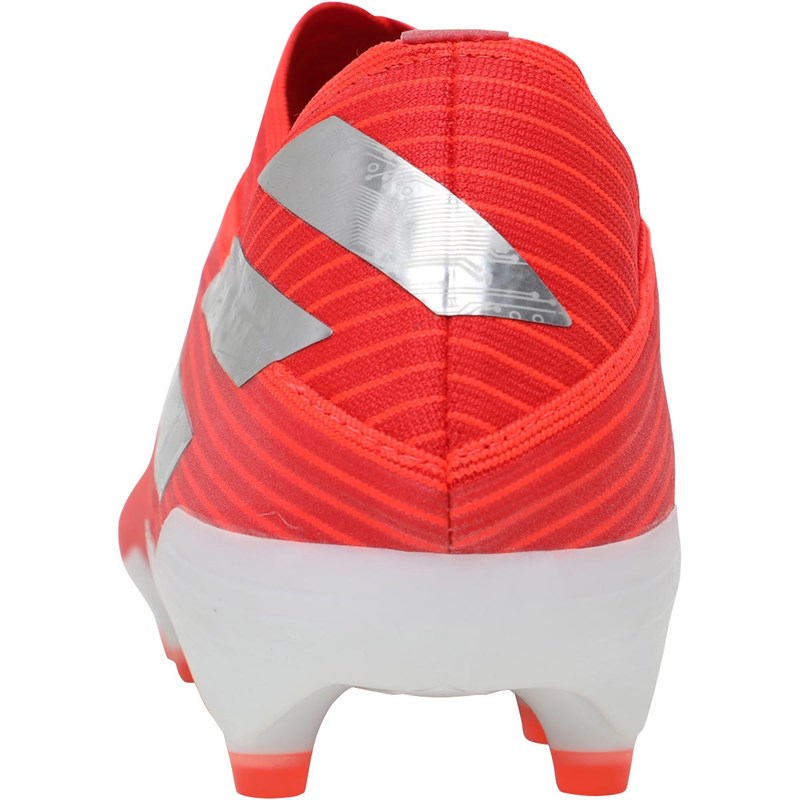Buy adidas Mens Nemeziz 19.1FG Firm Ground Football Boots Active Red