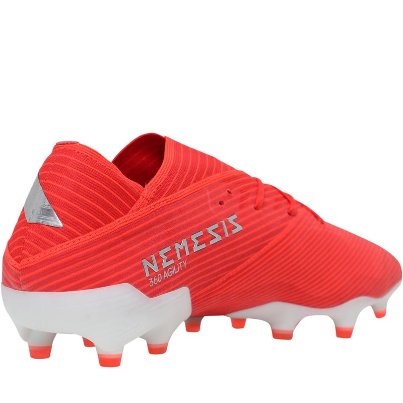 Buy adidas Mens Nemeziz 19.1FG Firm Ground Football Boots Active Red