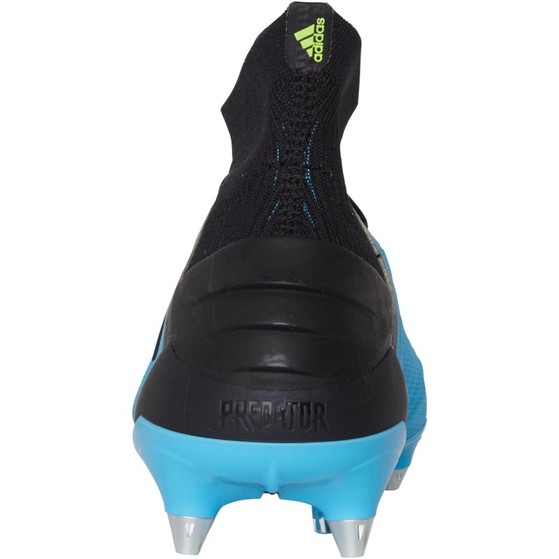 Buy adidas Mens Predator 19.1 SG Soft Ground Football Boots Bright Cyan/Core Black/Solar Yellow