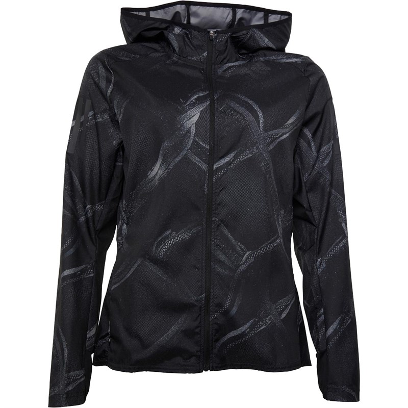 Buy adidas Womens Own The Run Water Repellant Running Jacket Grey