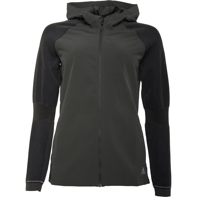 Buy adidas Womens Phx 2 Water Repellant Running Jacket Legend Earth