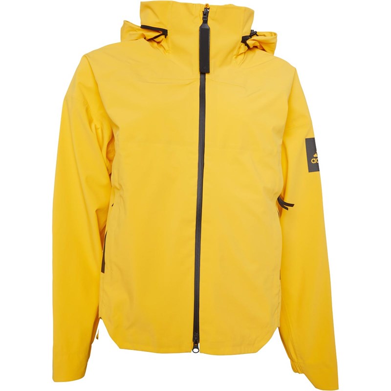 Buy adidas Womens Myshelter Climaproof Waterproof Rain Jacket Active Gold