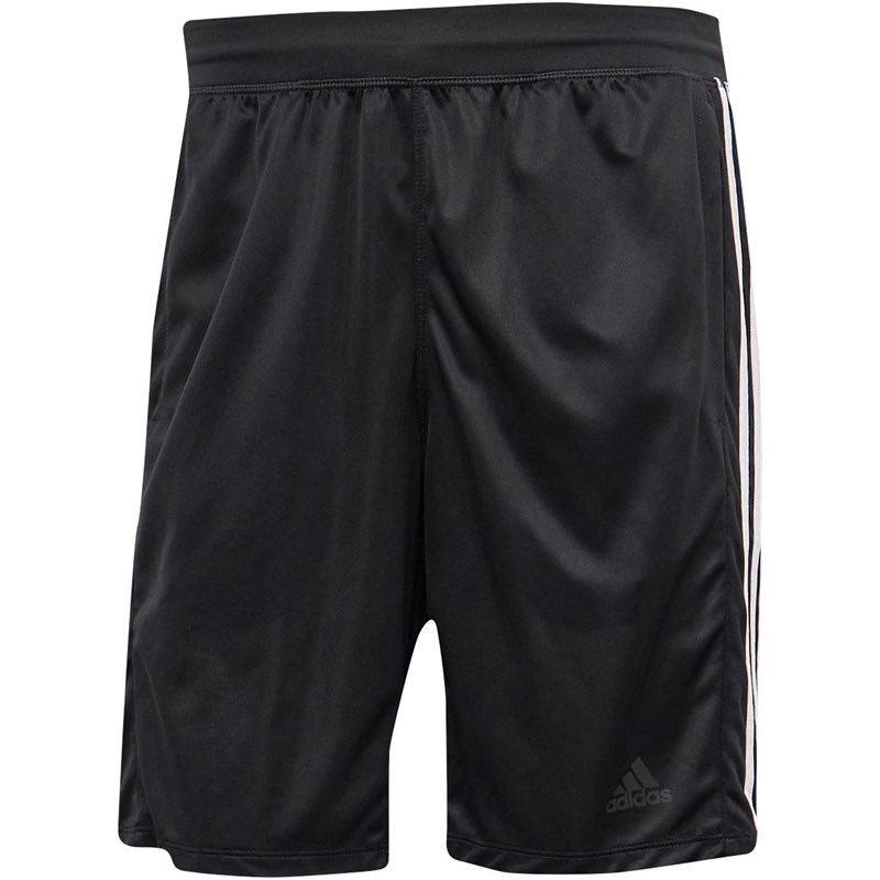 Buy adidas Mens 3Stripes 4KRFT Sport Climalite 9 Inch Shorts Black/White