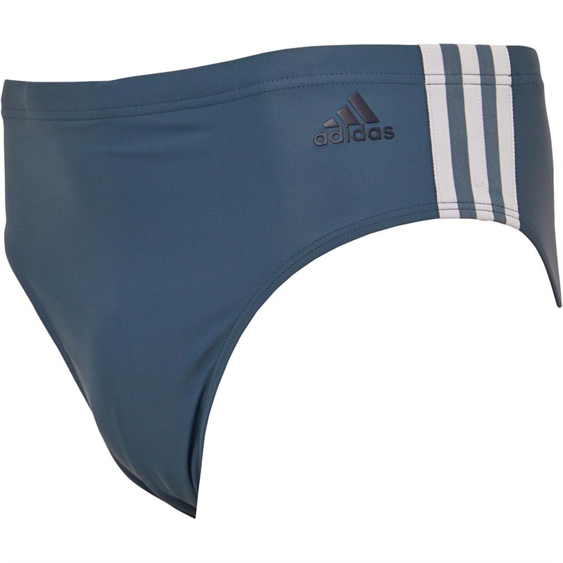 Buy adidas Mens 3Stripe Swim Trunks Legend Blue/Legend Ink