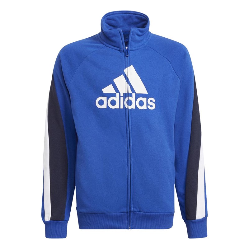 Buy adidas Junior Badge Of Sport Tracksuit Bold Blue/Legend Ink/White