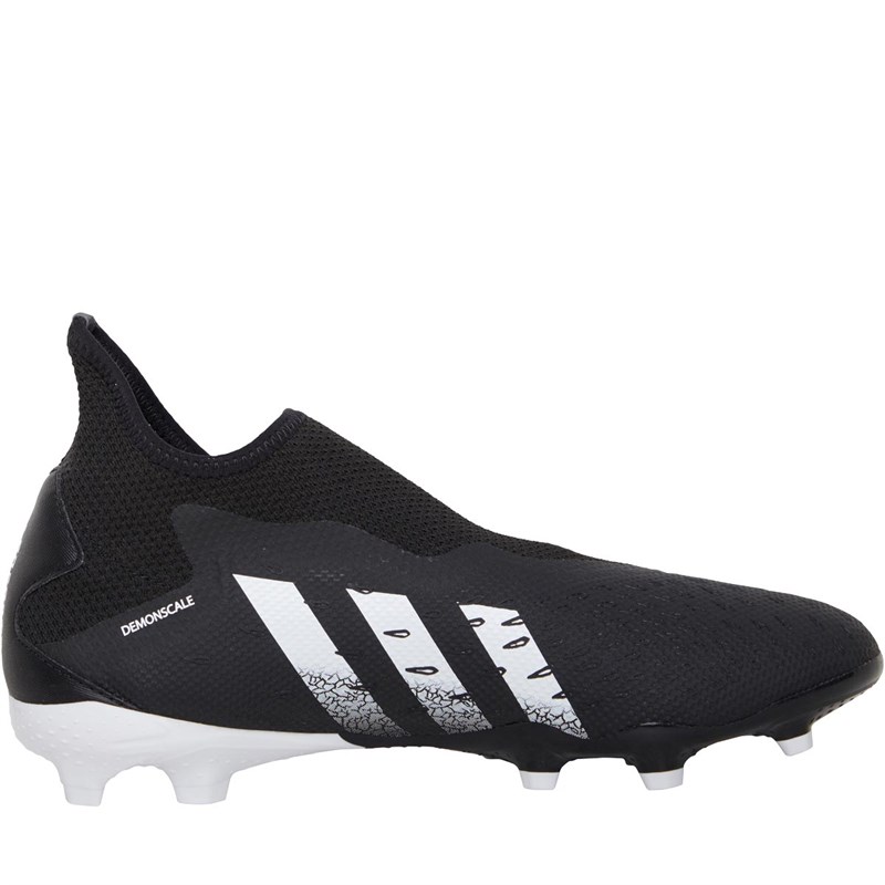 Buy adidas Mens Predator Freak .3 FG Firm Ground Football Boots Core Black/Footwear White/Core Black
