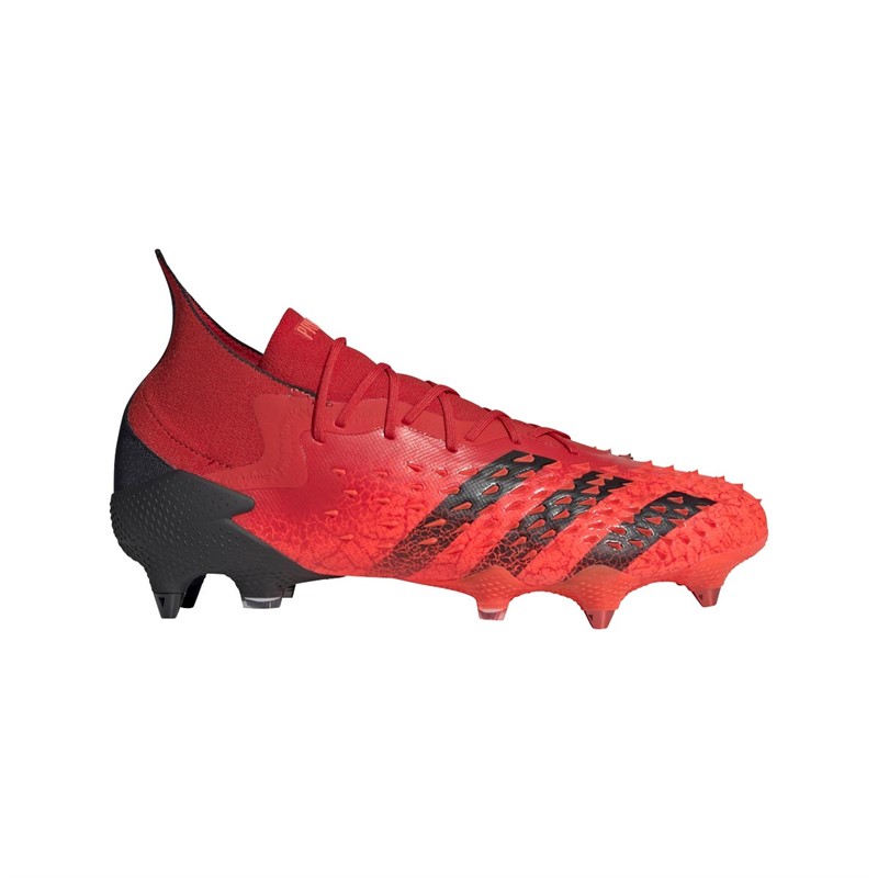Buy adidas Mens Predator Freak .1 Primeknit SG Soft Ground Football Boots Red/Core Black/Solar Red