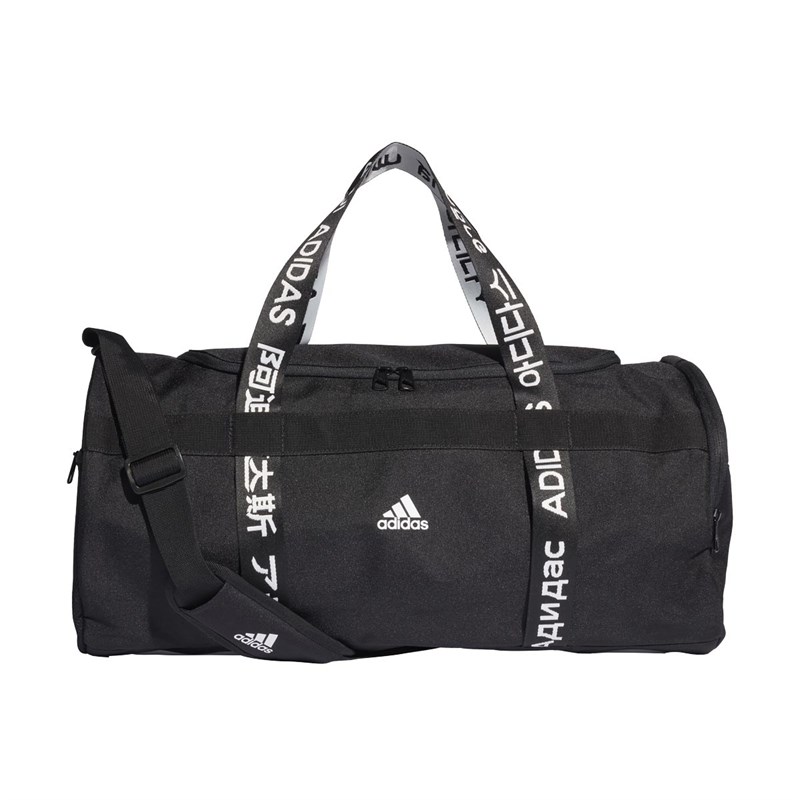 Buy adidas 3Stripes 4Athlts Duffel Bag Black/Black/White