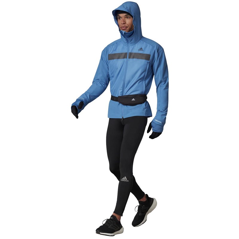 Køb adidas Herrer Cold.Rdy Supernova Primegreen Sportjakker Blå