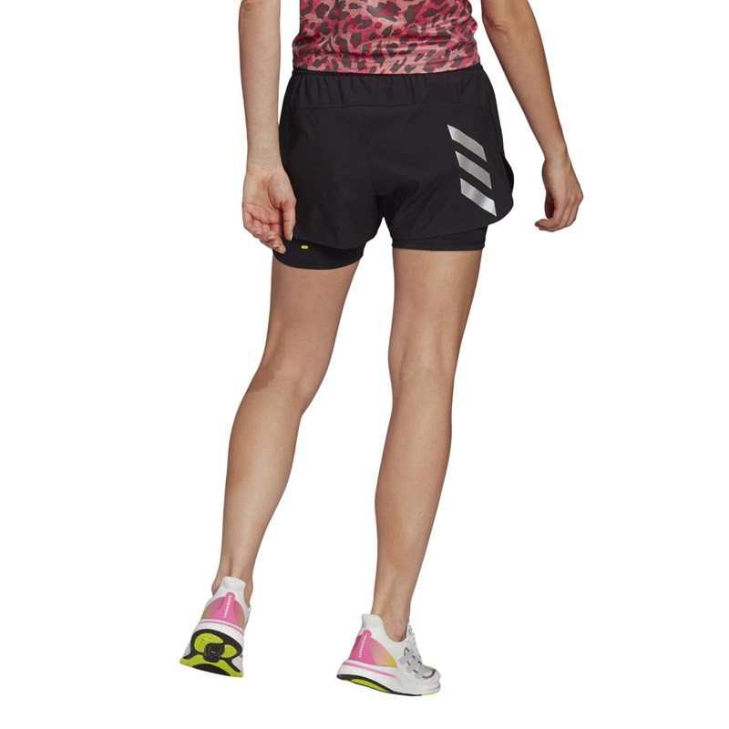 Buy adidas Womens Adizero Aeroready Primeblue Running Shorts Black