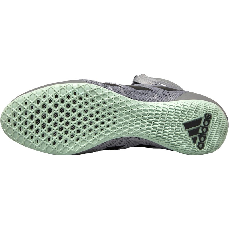 Buy adidas Speedex 18 Boxing Shoes Grey Three/Core Black/Green Tint