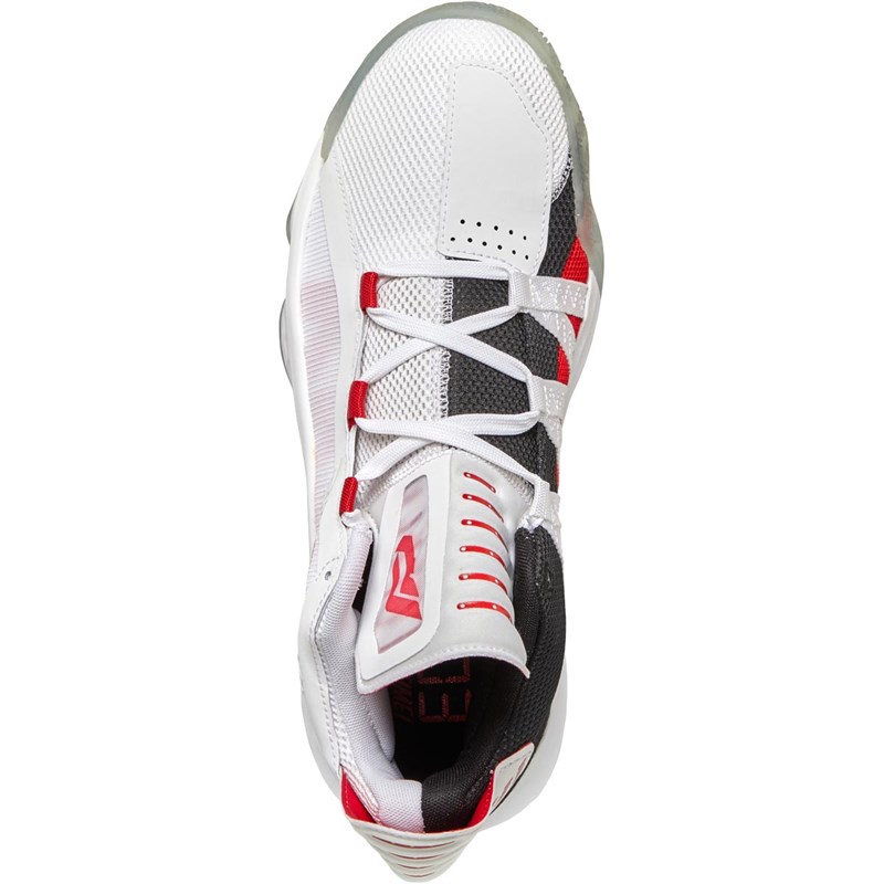 Buy adidas Dame 6 Basketball Shoes Footwear White/Scarlet/Core Black