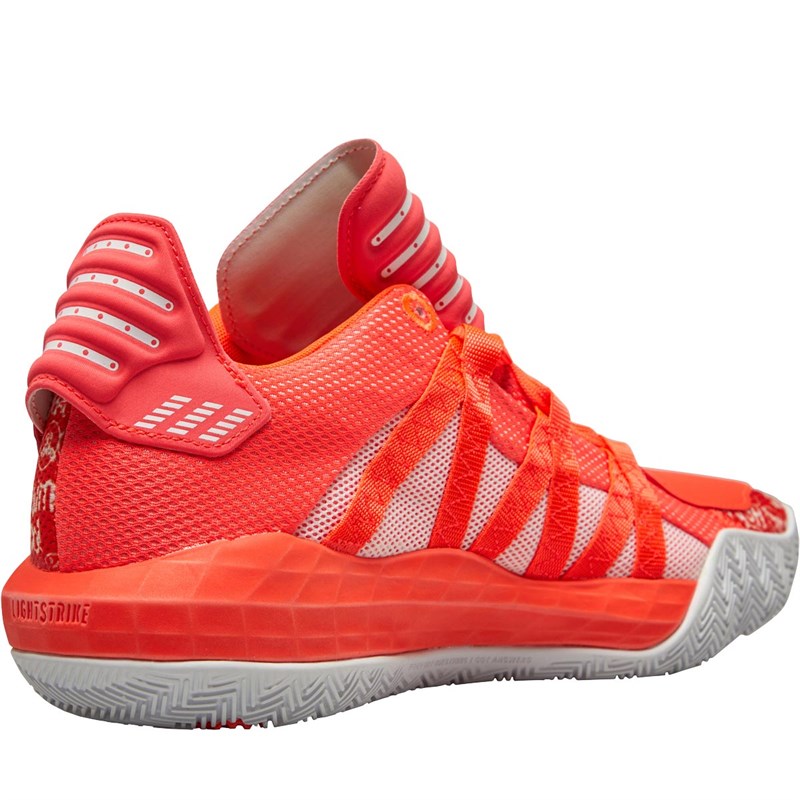 Buy adidas Dame 6 Basketball Shoes Solar Red/Footwear White/Solar Red