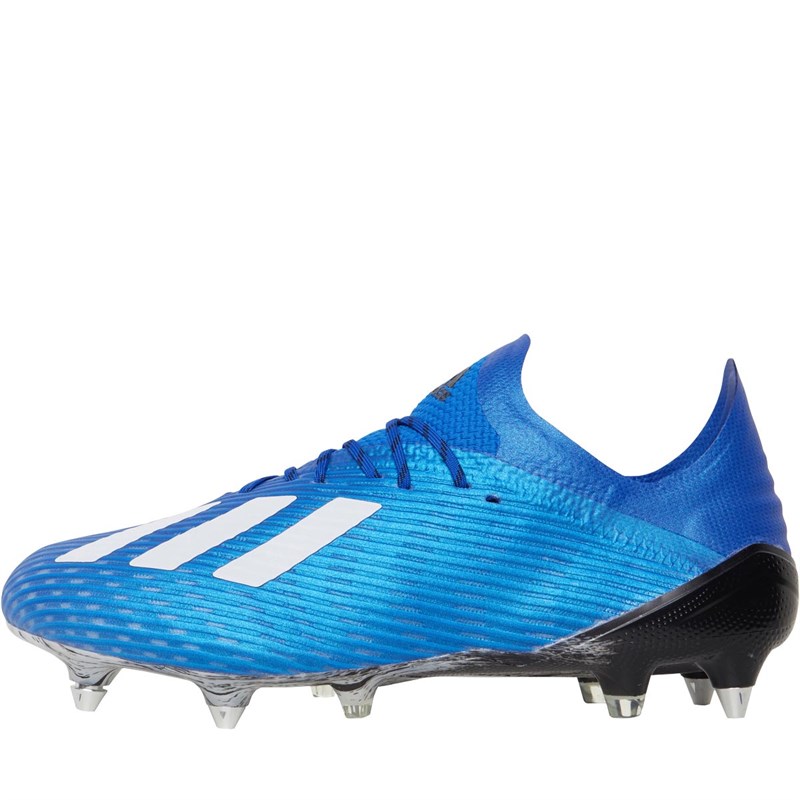 Buy adidas Mens X 19.1 SG Soft Ground Football Boots Royal Blue/Footwear White/Core Black