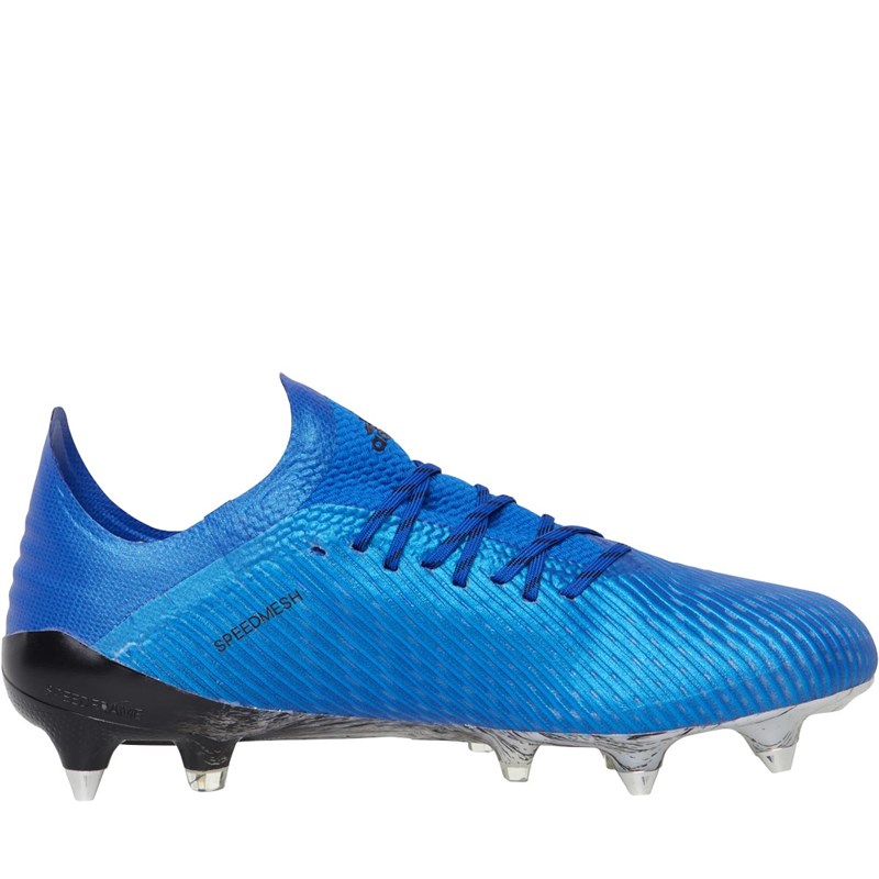 Buy adidas Mens X 19.1 SG Soft Ground Football Boots Royal Blue