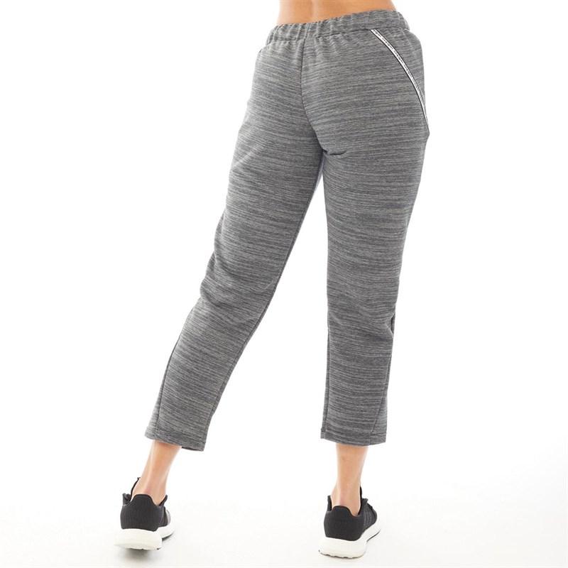 Buy adidas Womens Xpressive Climalite 7/8 Sweat Pants Dark Grey Heather/White