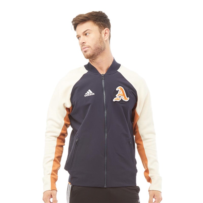 Buy adidas Mens Athletics VRCT Jacket Legend Ink/Linen