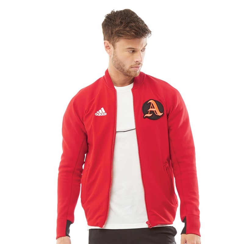Buy adidas Mens Athletics VRCT Jacket Scarlet