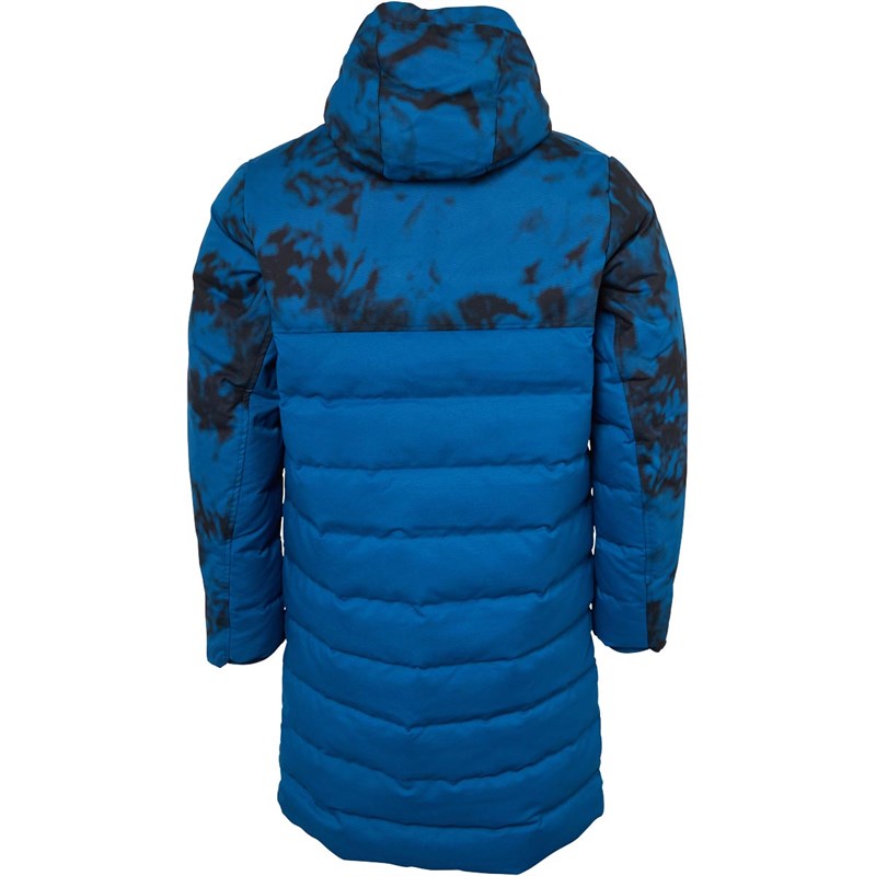 Buy adidas Mens AFC Arsenal Long Down Jacket Legend Marine/Black