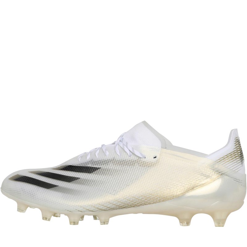 Buy adidas Mens X Ghosted.1 Ag Artificial Ground Football Boots Footwear White/Core Black