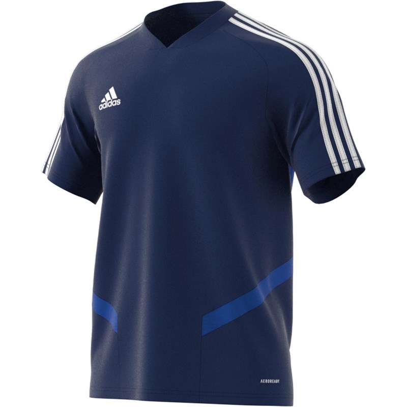 Buy adidas Mens Tiro 19 Training Jersey Dark Blue/Bold Blue/White