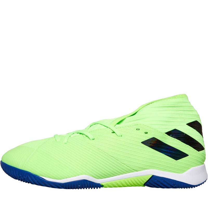 Buy adidas Mens Nemeziz 19.3 IN Indoor Football Boots Signal Green/Core