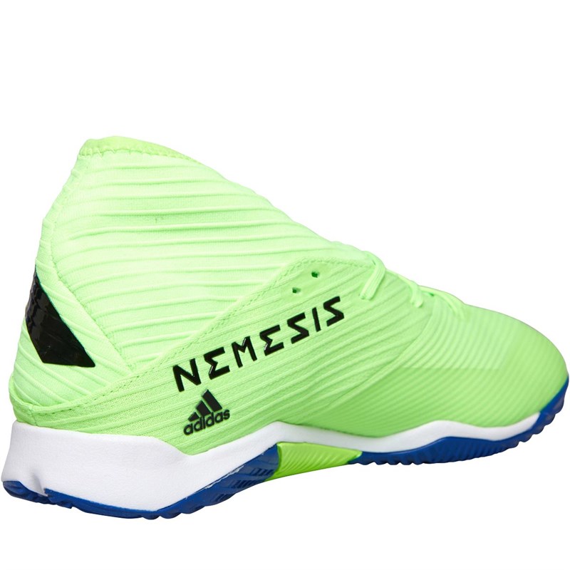 Buy adidas Mens Nemeziz 19.3 IN Indoor Football Boots Signal Green/Core