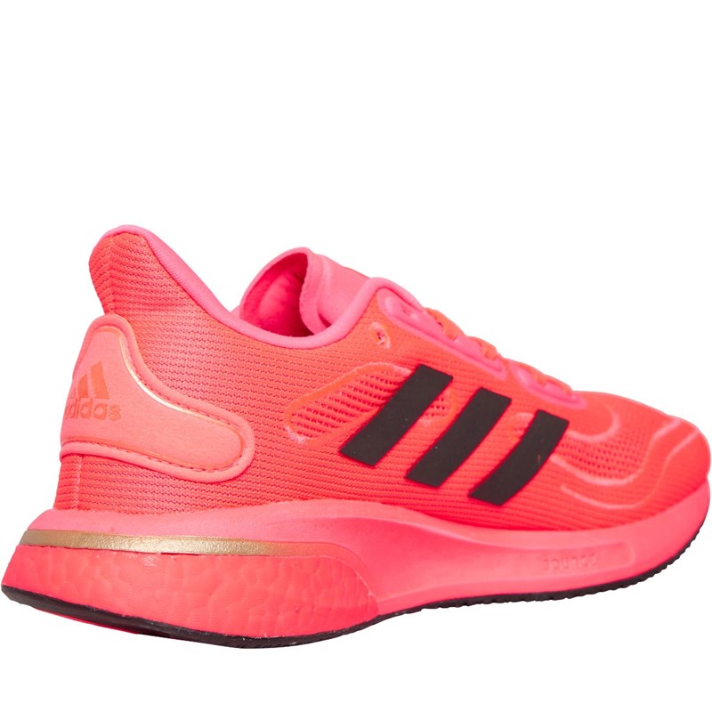 Buy adidas Womens Supernova Boost Neutral Running Shoes Signal Pink