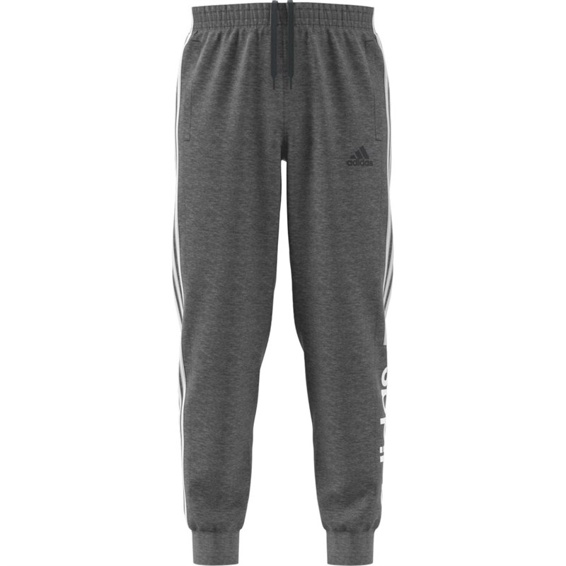 Buy adidas Mens Essentials Colorblock Sweat Pants Dark Grey Heather/White