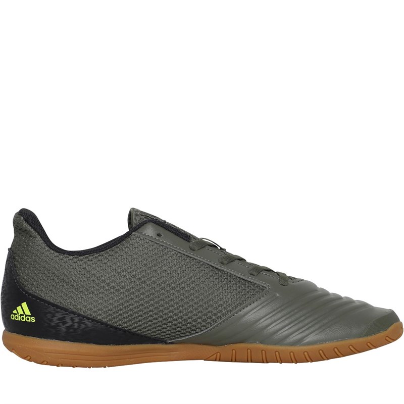 Buy adidas Mens Predator 19.4 IN Indoor Sala Football Boots Legend Green/Sand/Solar Yellow