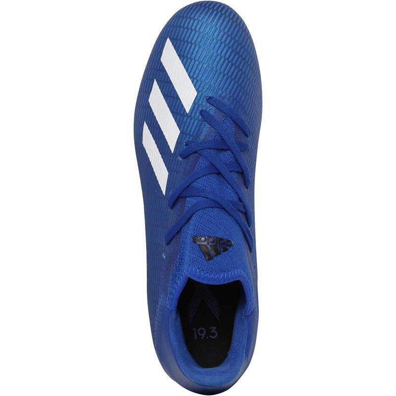 Buy adidas Mens X 19.3 MG Multi Ground Football Boots Royal Blue