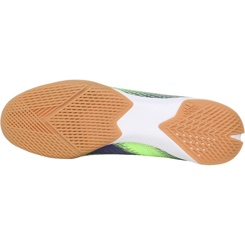 Buy adidas Mens X Ghosted.3 IN Indoor Football Boots Signal Green