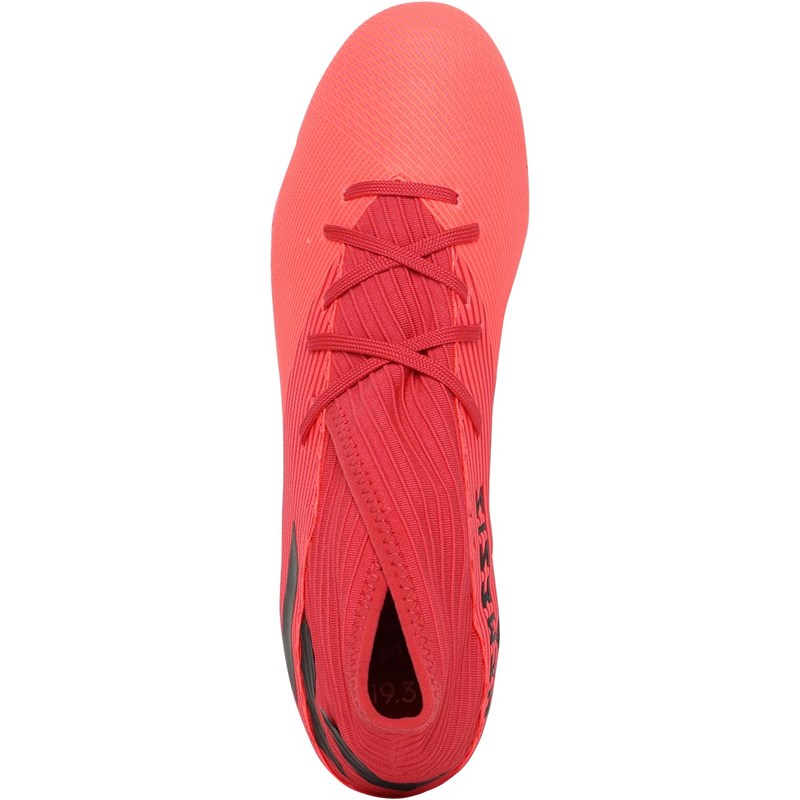 Buy adidas Mens NEMEZIZ 19.3 FG FIRM GROUND Football Boots Signal Coral