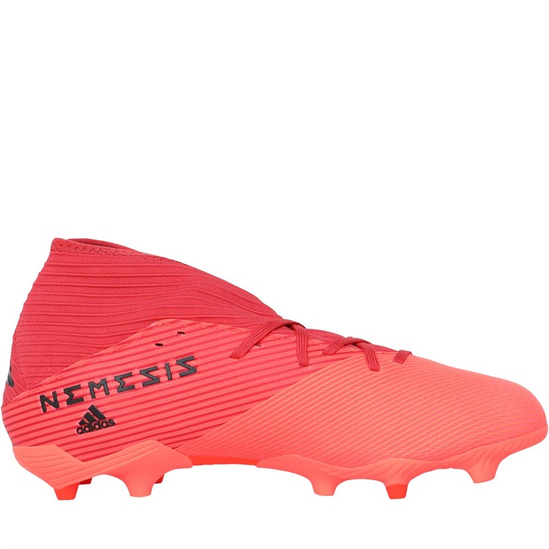 Buy adidas Mens NEMEZIZ 19.3 FG FIRM GROUND Football Boots Signal Coral