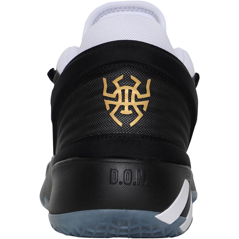 Buy adidas Mens Donovan Mitchell D.O.N. Issue 2 Basketball Shoes Footwear White/Core Black/Gold