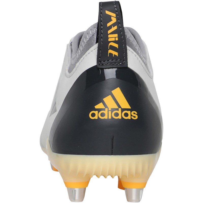 Buy adidas Mens Malice Elite SG Soft Ground Rugby Boots Crystal White