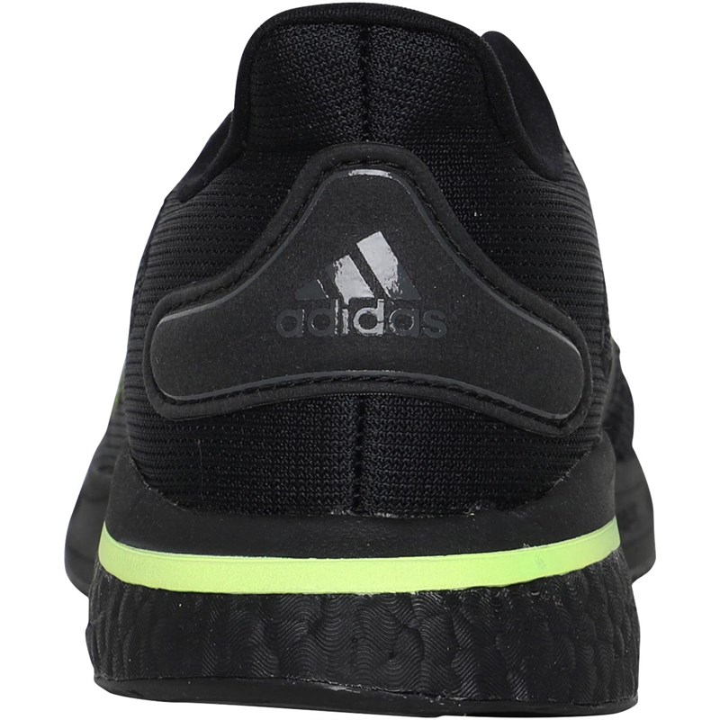 Buy adidas Mens Supernova Neutral Running Shoes Core Black/Core Black