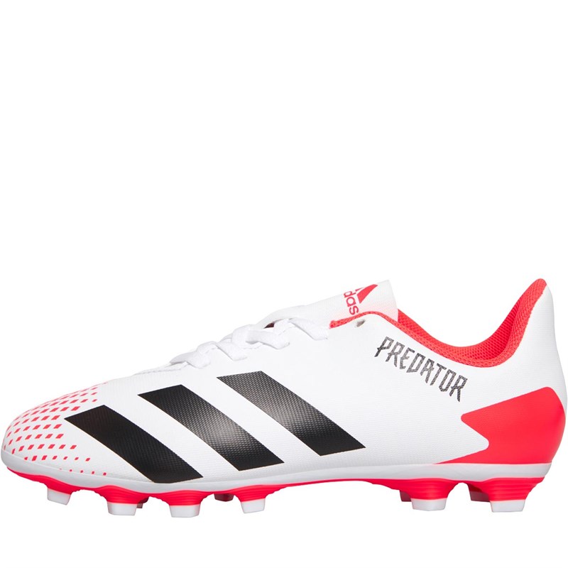 Buy adidas Junior Predator 20.4 FxG Flexible Ground Football Boots Footwear White/Core Black/Pop